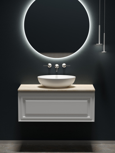 Столешница Sancos TT100A2 100х46 накладная цвет бежевый - фото 5